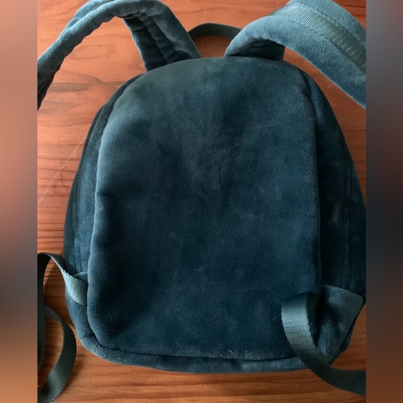 NWT Juicy Couture Black Label Teal Velour Mini Backpack! - Picture 8 of 10